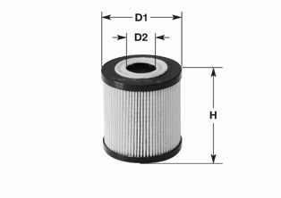 CLEAN FILTERS alyvos filtras ML 072